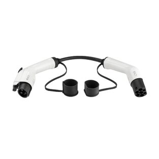Type 1 to Type 2 32A adapter for EV charging cable